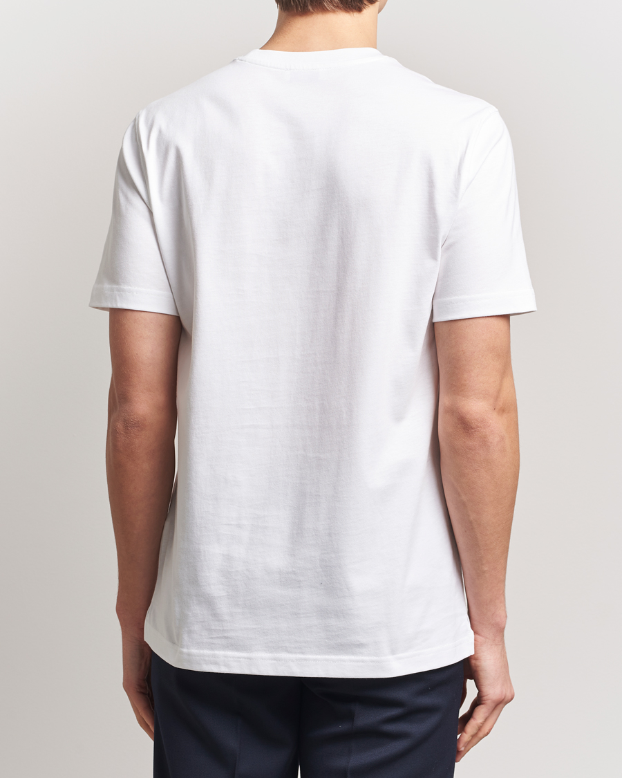 Hombres | Camisetas | Eton | Mercerized Jersey Crew Neck T-Shirt White