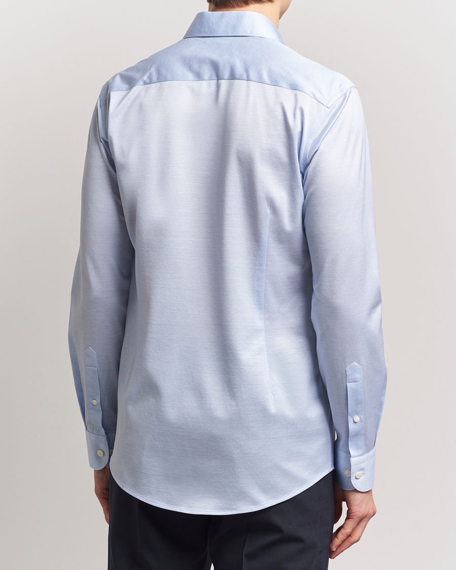 Hombres | Camisas | Eton | Filo Di Scozia Oxford Shirt Light Blue