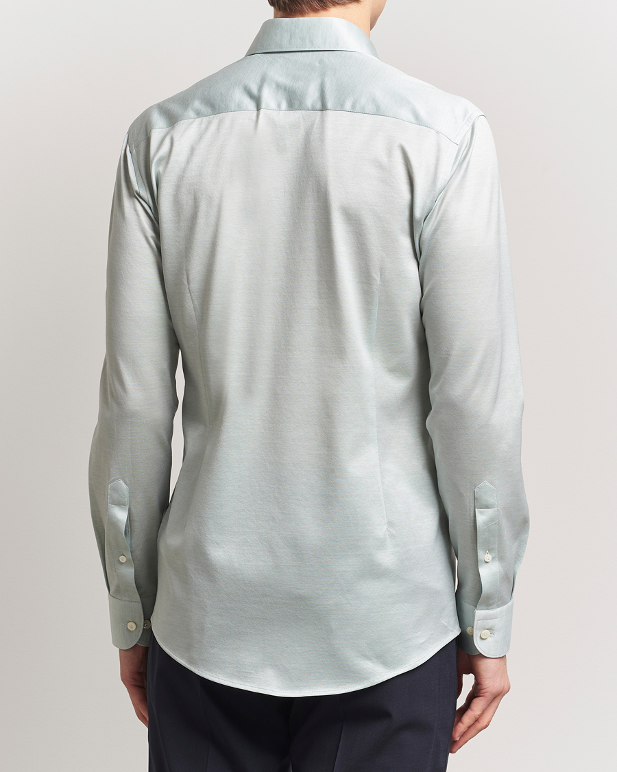 Hombres | Camisas | Eton | Filo Di Scozia Oxford Shirt Light Green