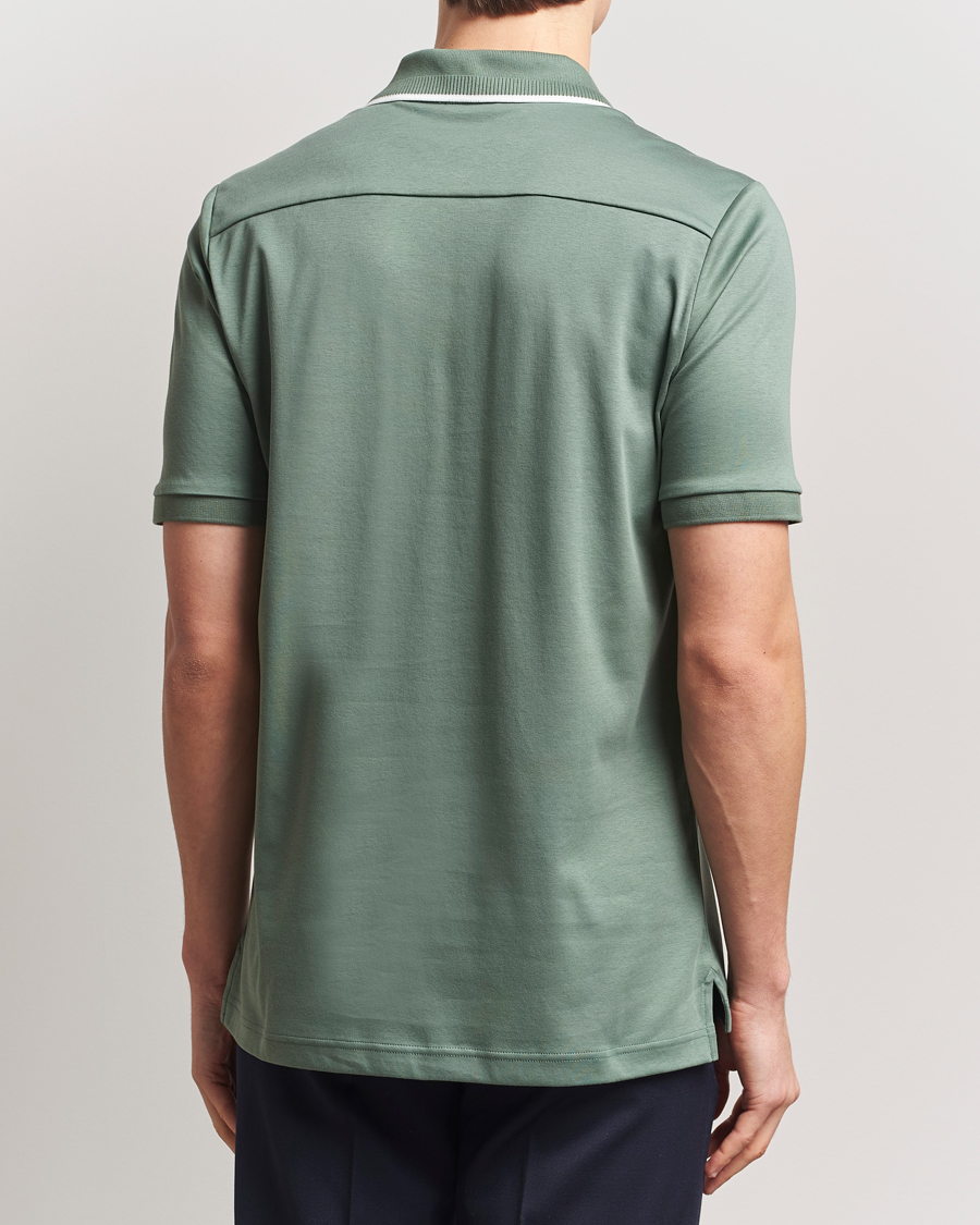 Hombres | Polos | Eton | Supima Cotton Interlock Polo Dark Green