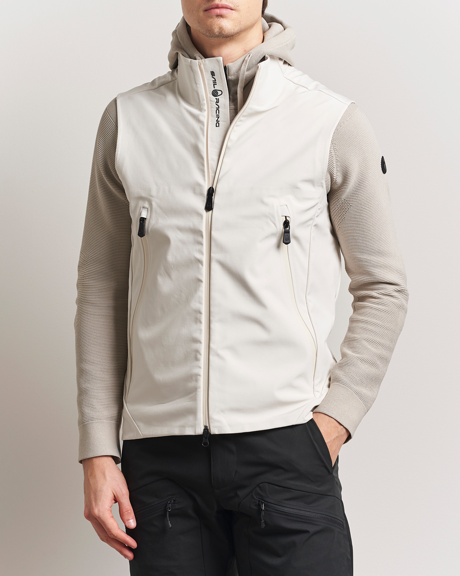 Hombres | Abrigos y chaquetas | Sail Racing | Spray Softshell Vest Ivory