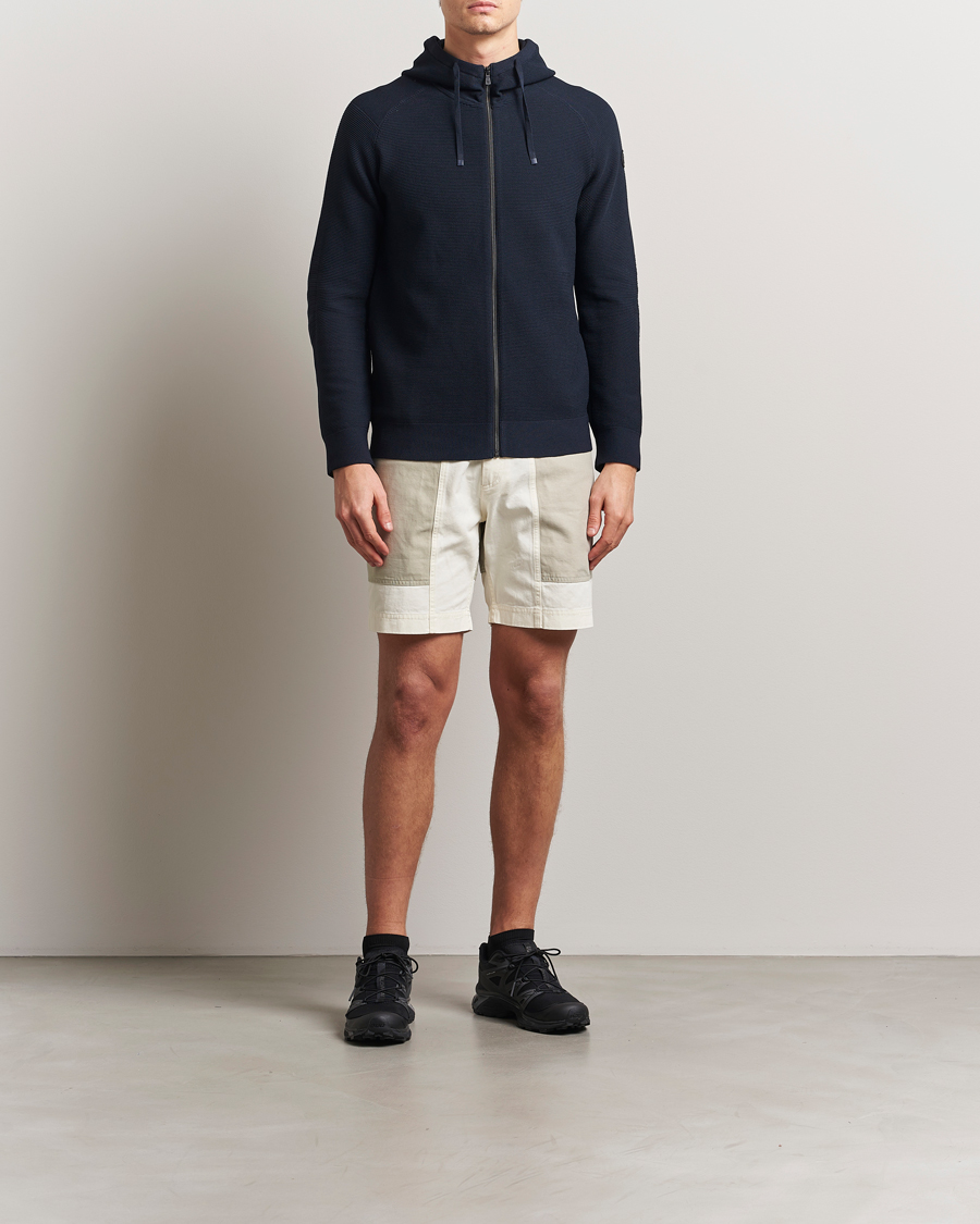 Hombres | Jerséis y prendas de punto | Sail Racing | Element Seamless Hooded Full Zip Dark Navy