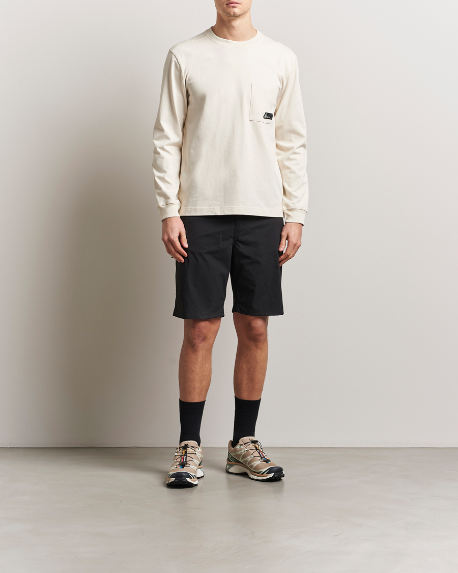 Hombres | Camisetas | Sail Racing | Cyclone Heavy Cotton Long Sleeve T-Shirt Off White