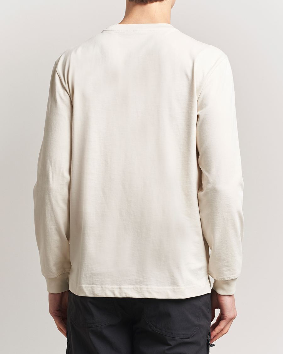 Hombres | Camisetas | Sail Racing | Cyclone Heavy Cotton Long Sleeve T-Shirt Off White