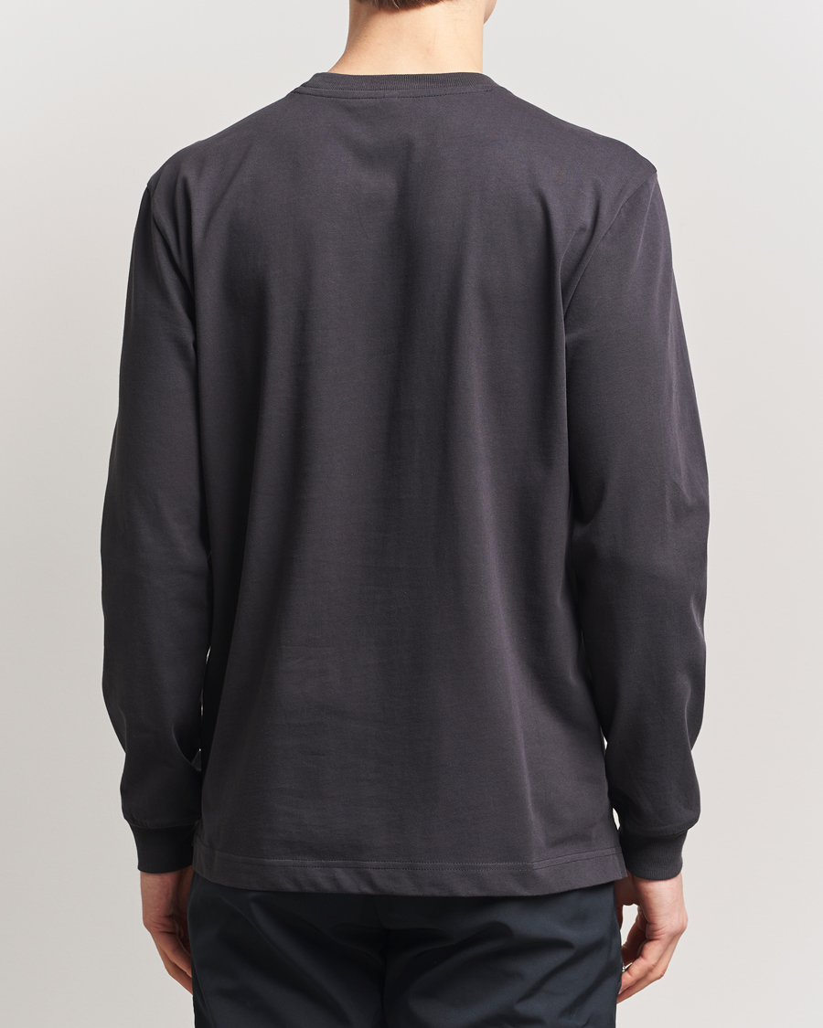 Hombres | Camisetas | Sail Racing | Cyclone Heavy Cotton Long Sleeve T-Shirt Phantom Grey