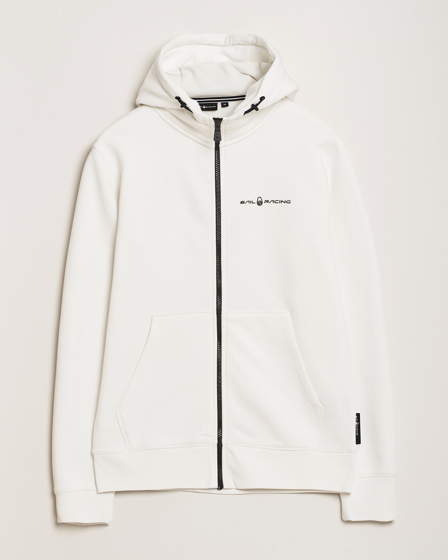 Hombres | Jerséis y prendas de punto | Sail Racing | Bowman Full Zip Hoodie Storm White