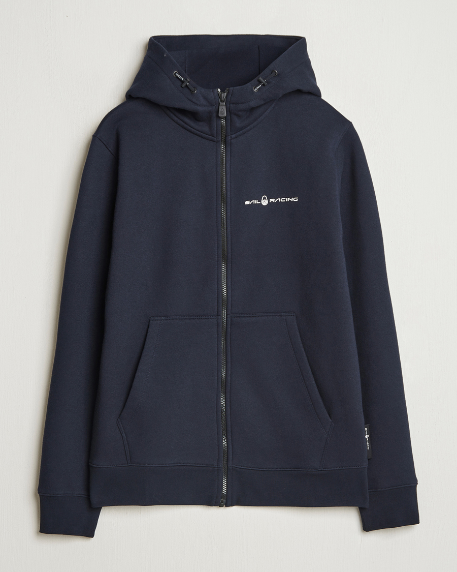 Hombres | Jerséis y prendas de punto | Sail Racing | Bowman Full Zip Hoodie Dark Navy
