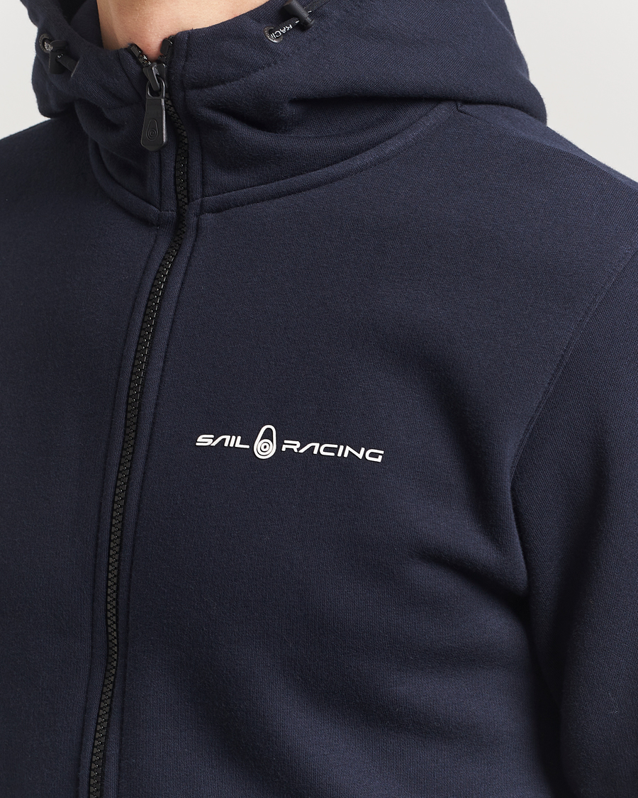 Hombres | Jerséis y prendas de punto | Sail Racing | Bowman Full Zip Hoodie Dark Navy
