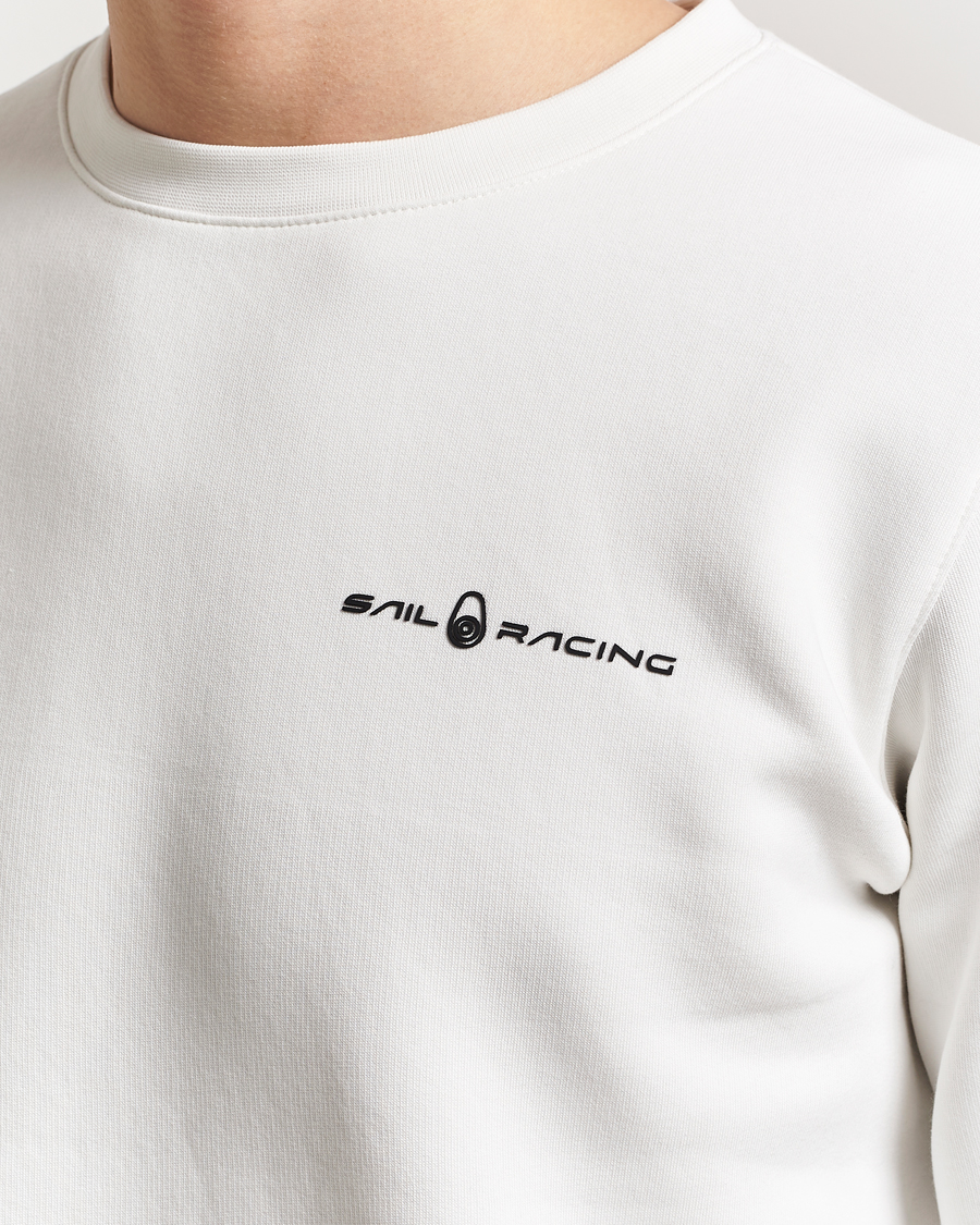 Hombres | Jerséis y prendas de punto | Sail Racing | Bowman Crew Neck Sweatshirt Storm White
