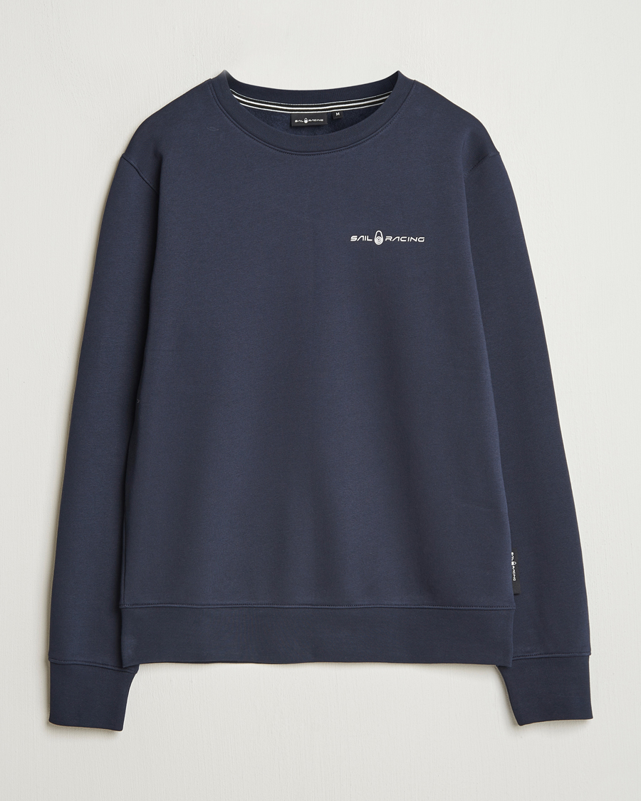 Hombres | Jerséis y prendas de punto | Sail Racing | Bowman Crew Neck Sweatshirt Dark Navy