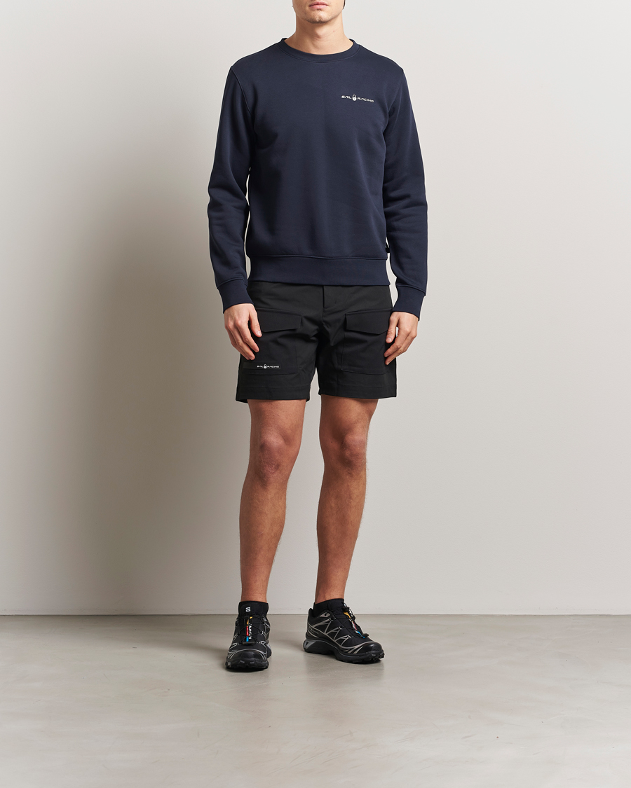 Hombres | Jerséis y prendas de punto | Sail Racing | Bowman Crew Neck Sweatshirt Dark Navy