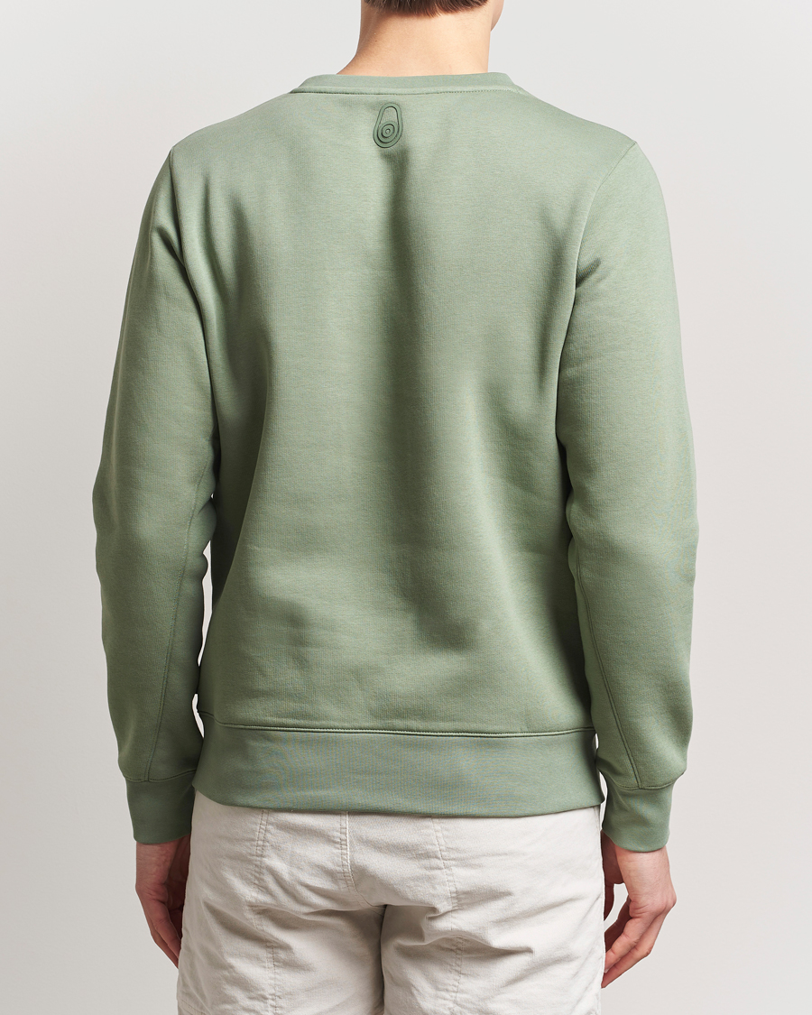 Hombres | Jerséis y prendas de punto | Sail Racing | Bowman Crew Neck Sweatshirt Hedge Green