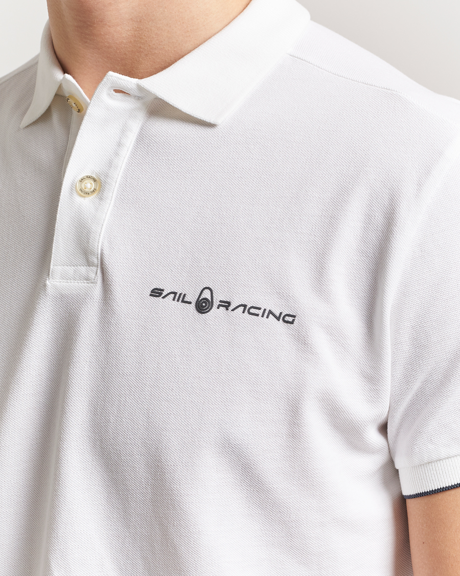 Hombres | Polos | Sail Racing | Bowman Polo White