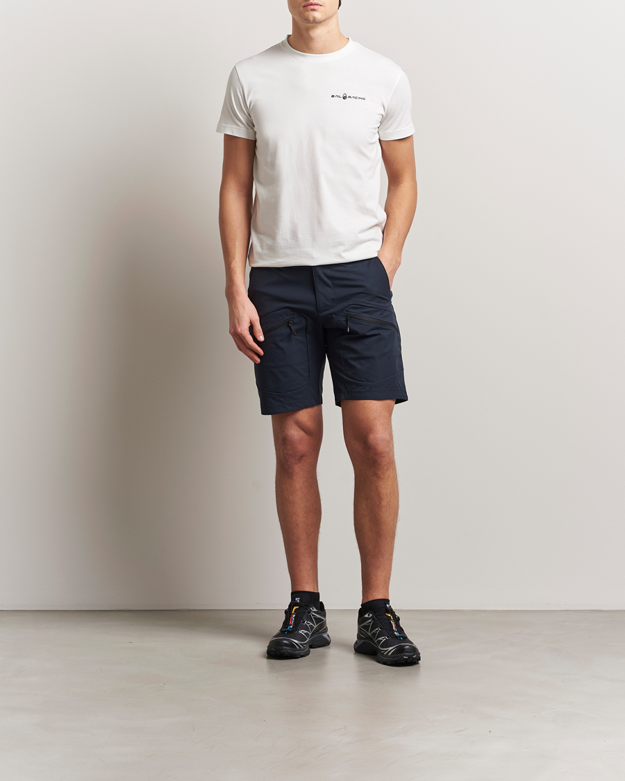 Hombres | Camisetas | Sail Racing | Bowman Crew Neck T-Shirt Storm White