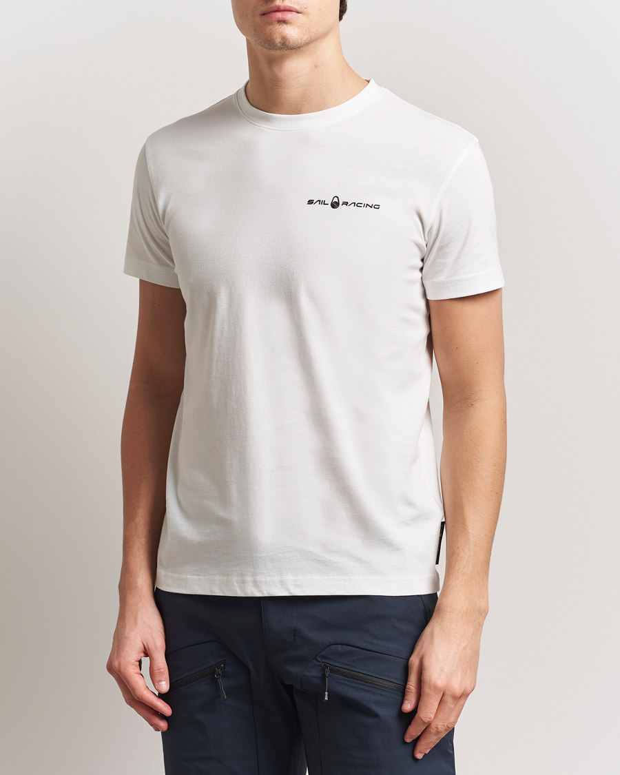 Hombres | Camisetas | Sail Racing | Bowman Crew Neck T-Shirt Storm White