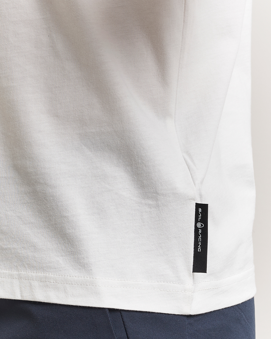 Hombres | Camisetas | Sail Racing | Bowman Crew Neck T-Shirt Storm White