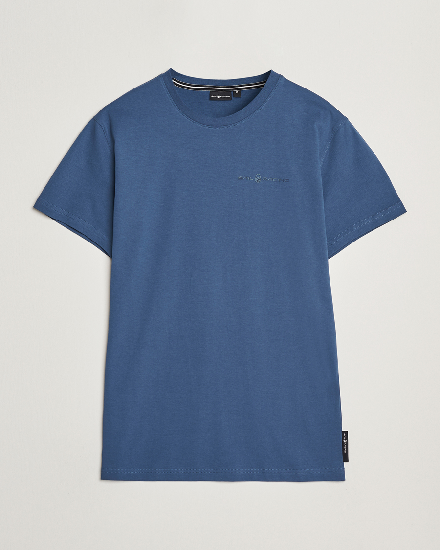 Hombres | Camisetas | Sail Racing | Bowman Crew Neck T-Shirt Neptune Blue