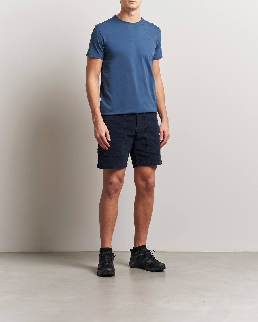 Hombres | Camisetas | Sail Racing | Bowman Crew Neck T-Shirt Neptune Blue