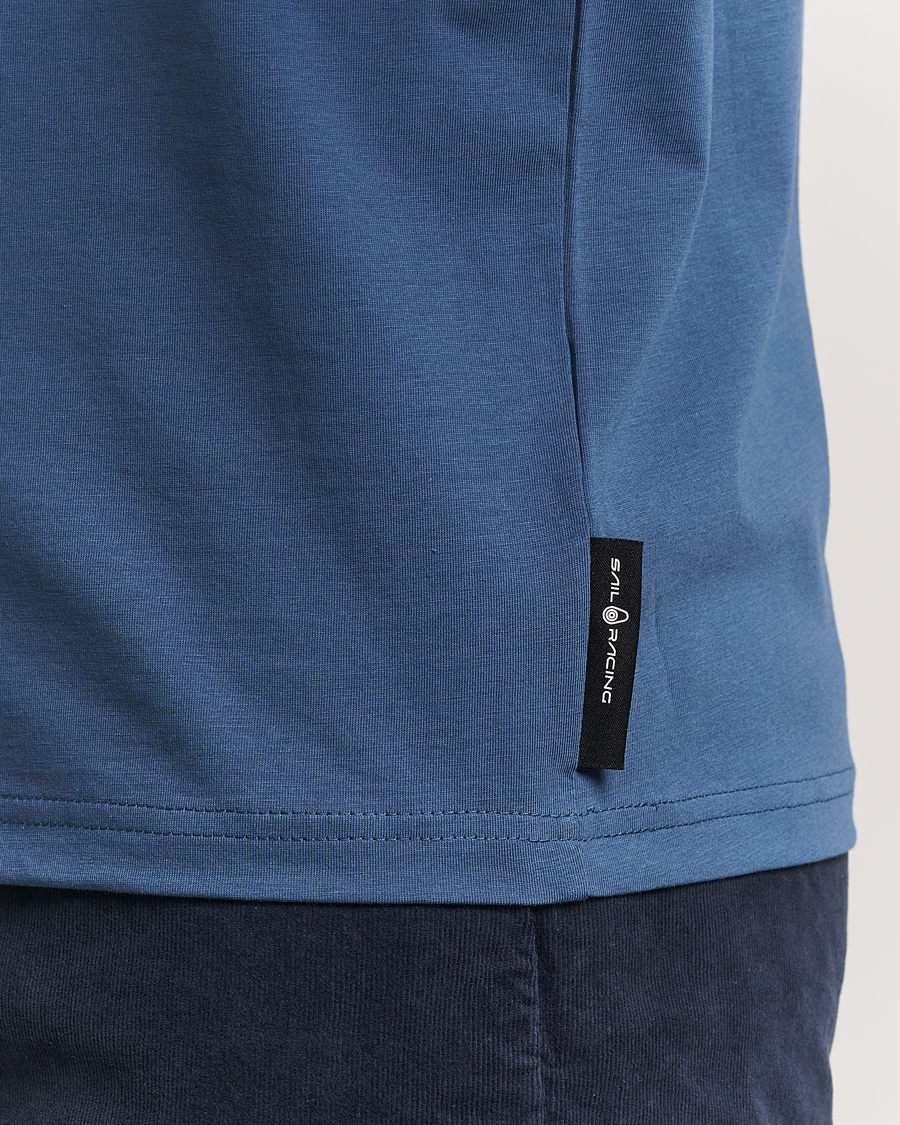 Hombres | Camisetas | Sail Racing | Bowman Crew Neck T-Shirt Neptune Blue