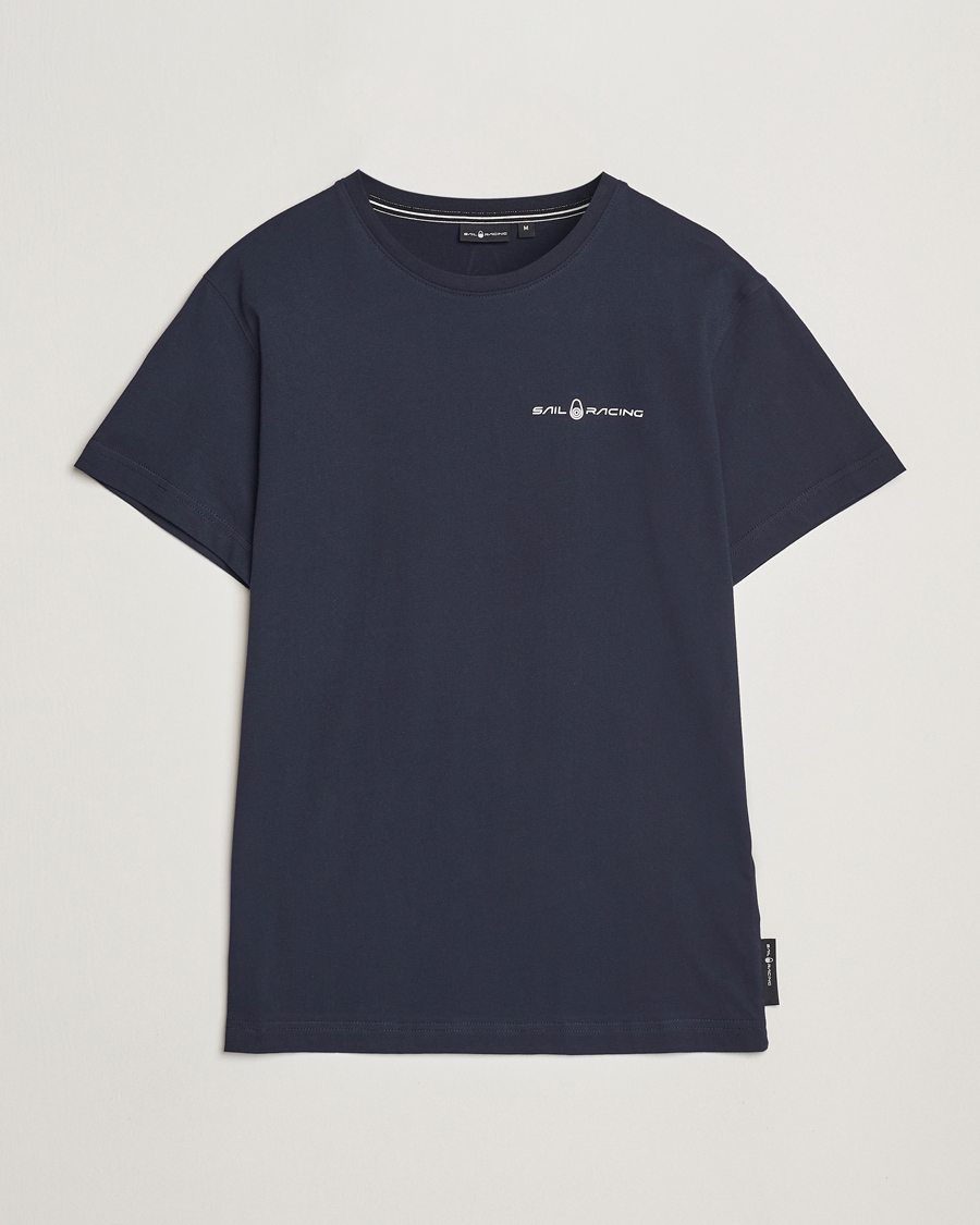 Hombres | Camisetas | Sail Racing | Bowman Crew Neck T-Shirt Dark Navy