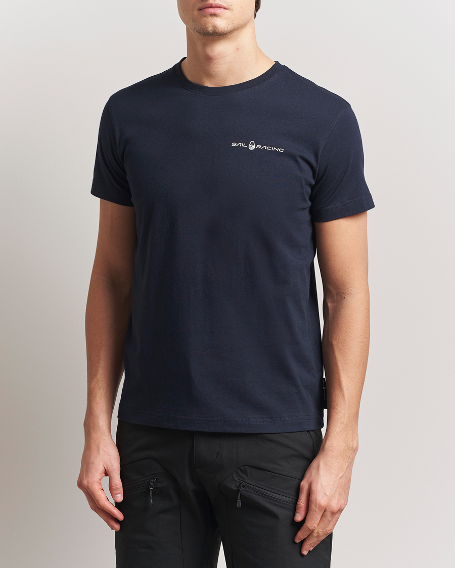 Hombres | Camisetas | Sail Racing | Bowman Crew Neck T-Shirt Dark Navy