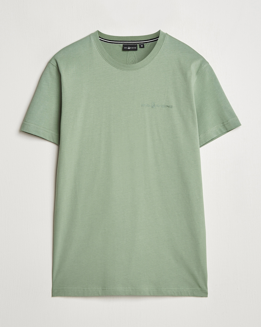 Hombres | Camisetas | Sail Racing | Bowman Crew Neck T-Shirt Hedge Green