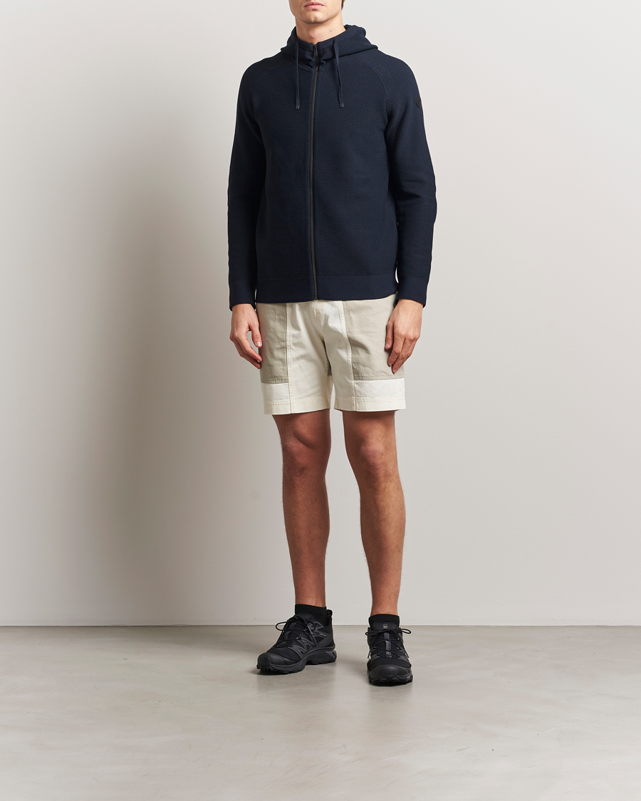 Hombres | Pantalones cortos | Sail Racing | Breeze Cotton Twill Blocked Shorts Off White