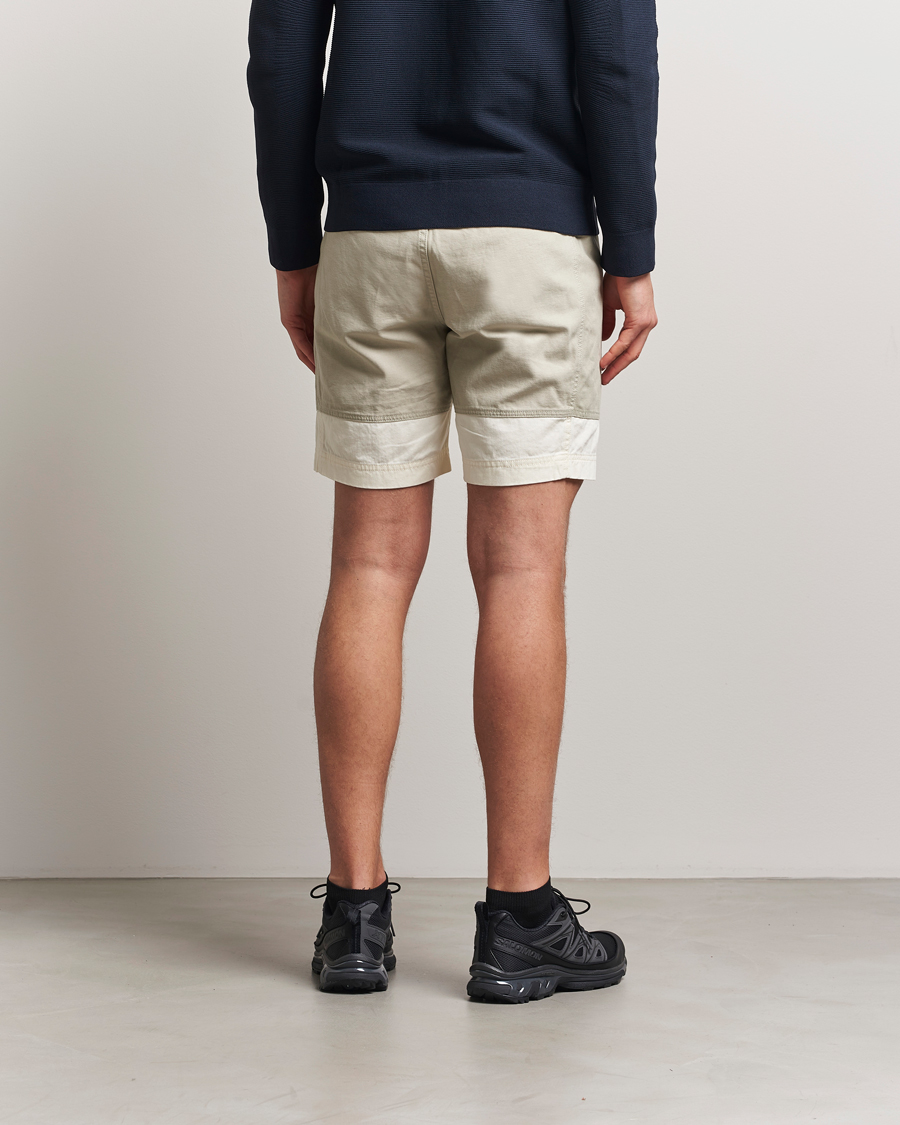 Hombres | Pantalones cortos | Sail Racing | Breeze Cotton Twill Blocked Shorts Off White