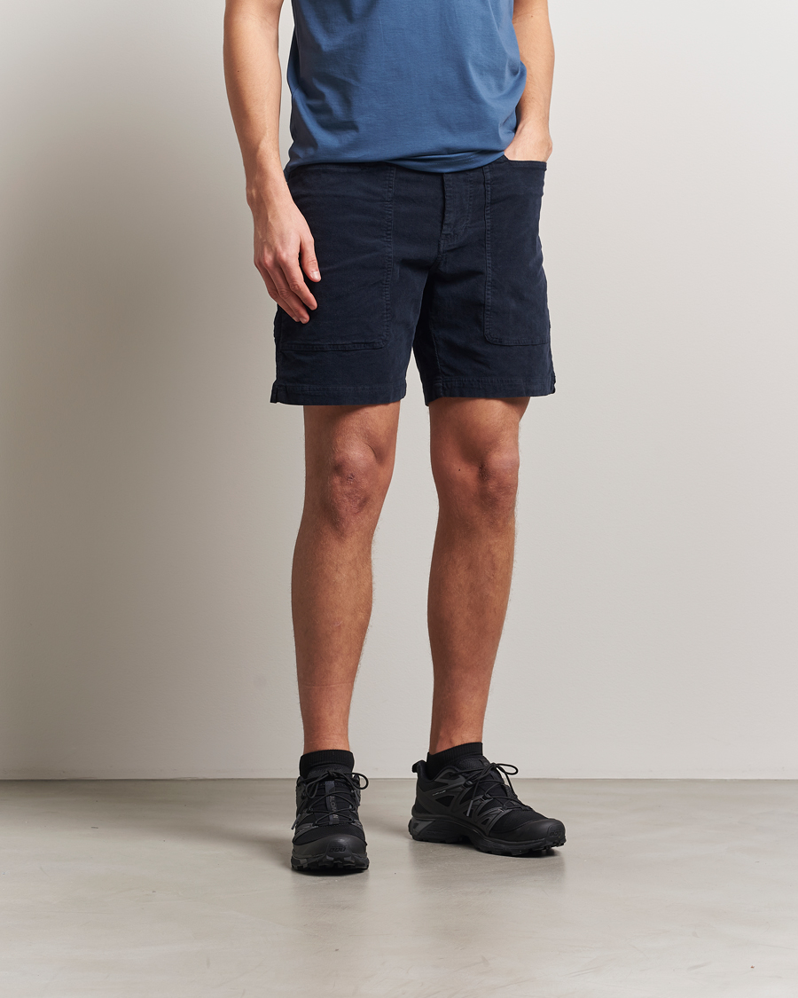 Hombres | Pantalones cortos | Sail Racing | Grinder Corduroy Shorts Dark Navy