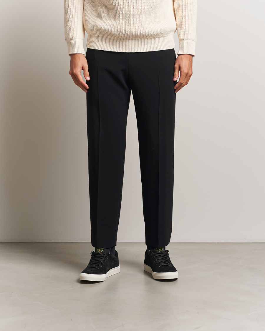 Hombres | Stone Island Low Top Suede Sneakers Black | Stone Island | Low Top Suede Sneakers Black