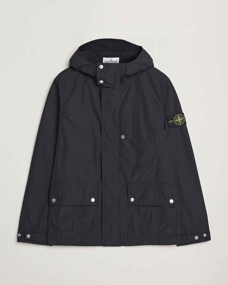 Hombres | Abrigos y chaquetas | Stone Island | Micro Twill Short Parka Black