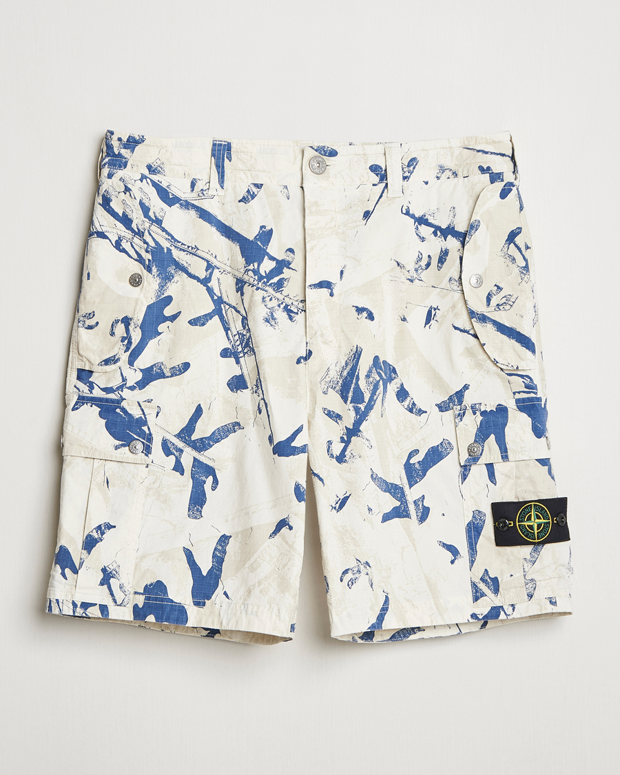 Hombres | Pantalones cortos | Stone Island | Stretch Ripstop Camo Shorts Desert