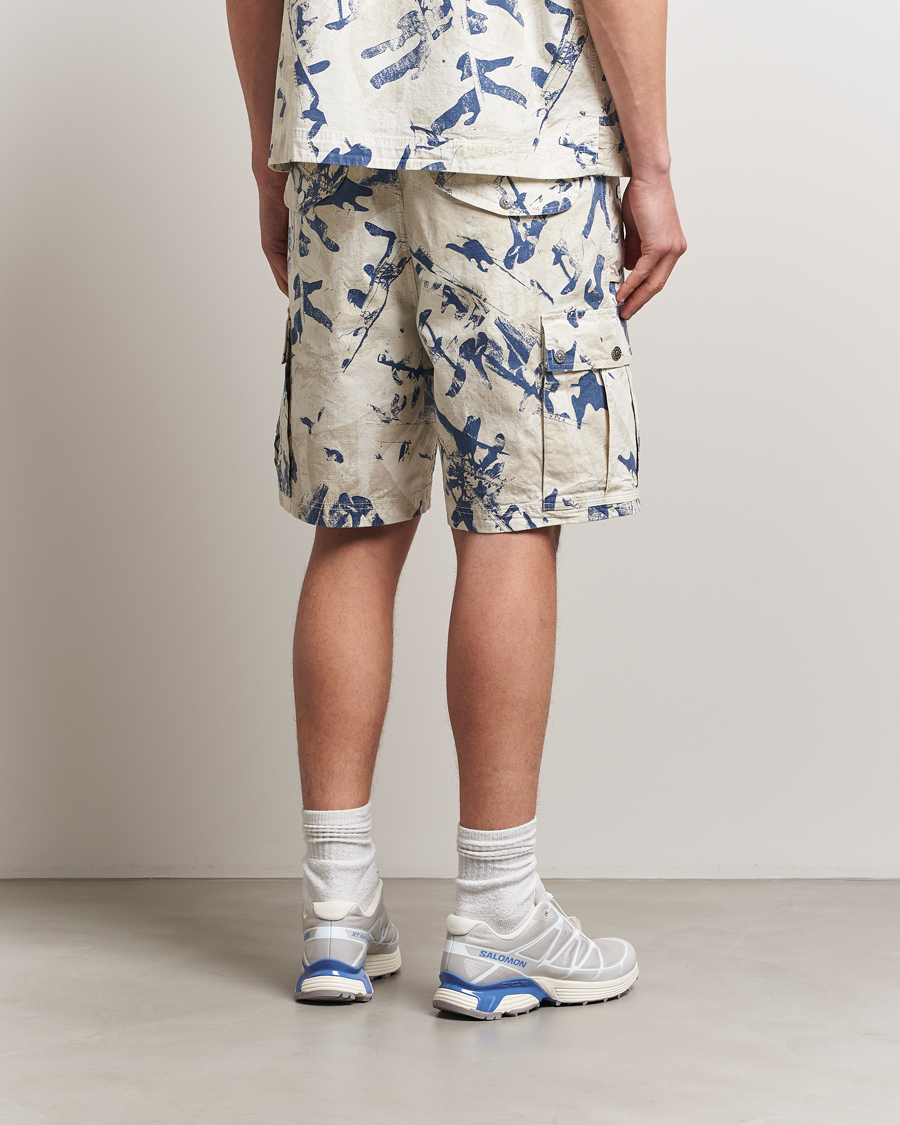 Hombres | Pantalones cortos | Stone Island | Stretch Ripstop Camo Shorts Desert