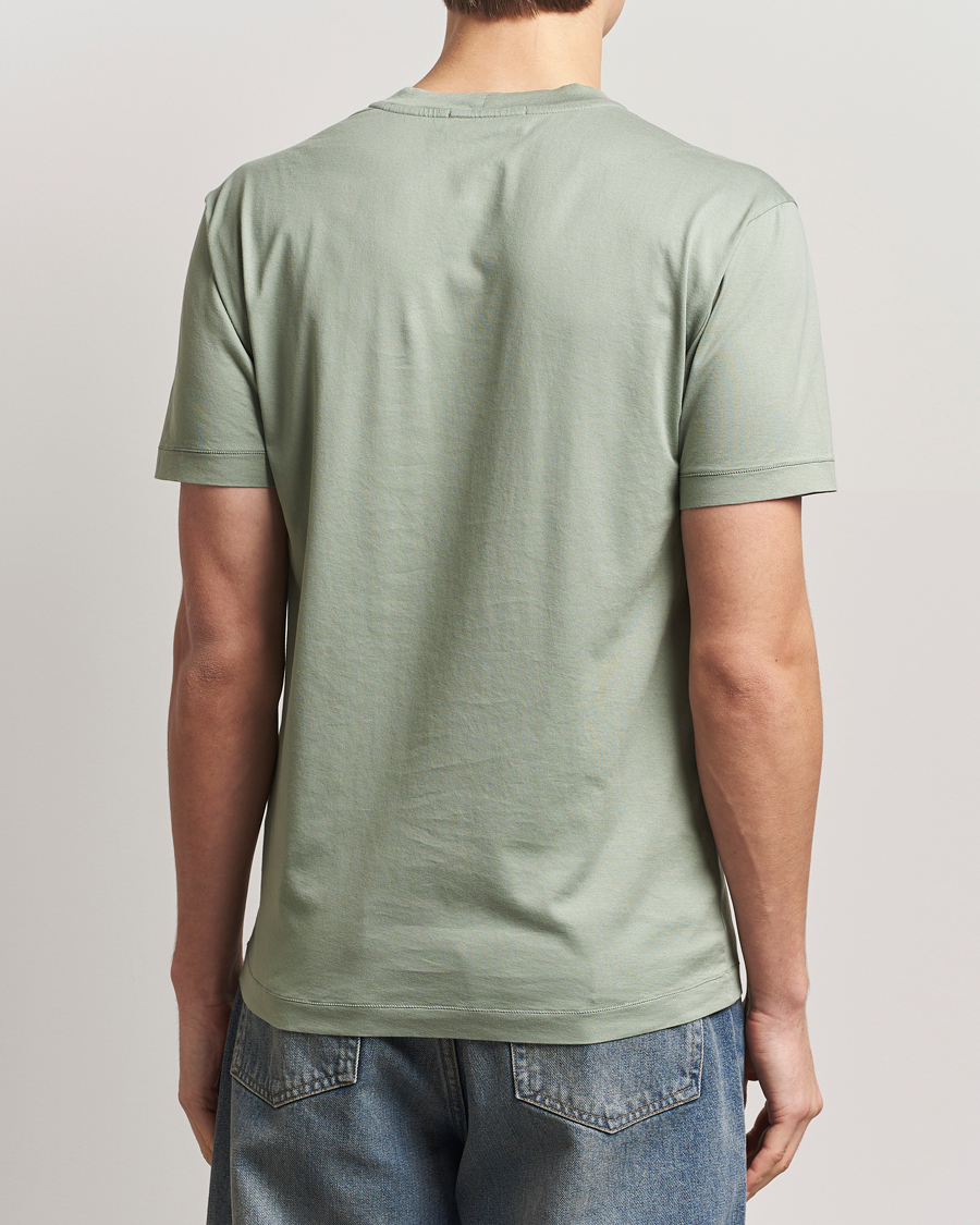 Hombres | Camisetas | Stone Island | Garment Dyed Cotton Jersey T-Shirt Sage