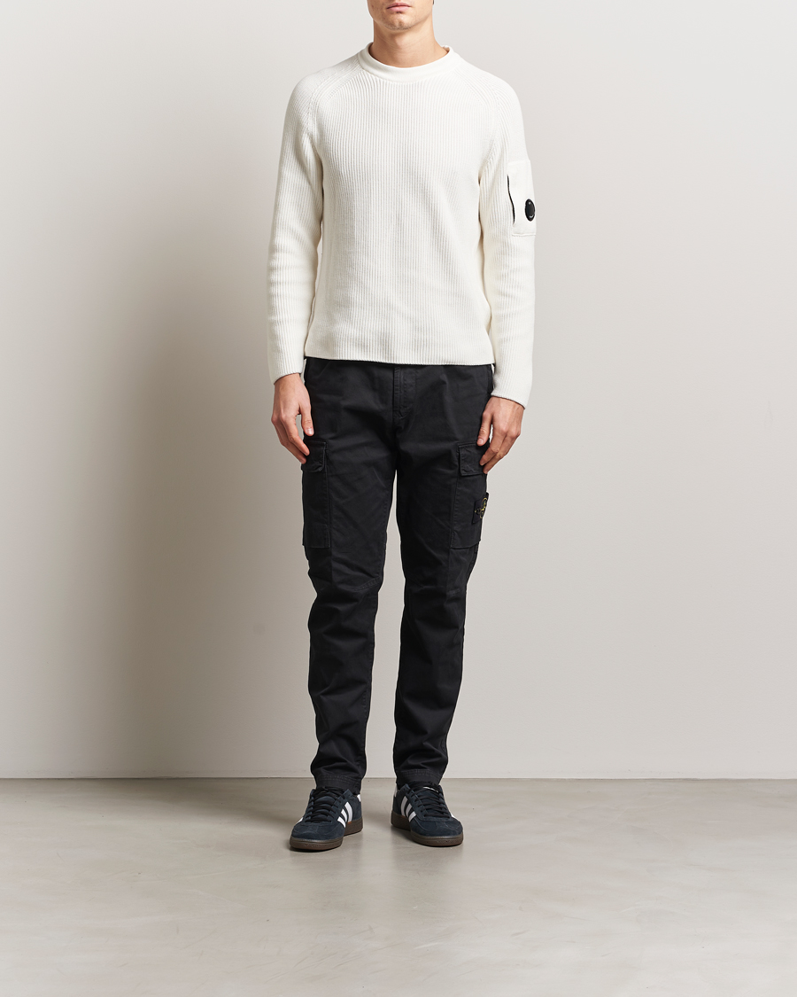 Hombres | Pantalones | Stone Island | Stretch Twill Cargo Pants Black