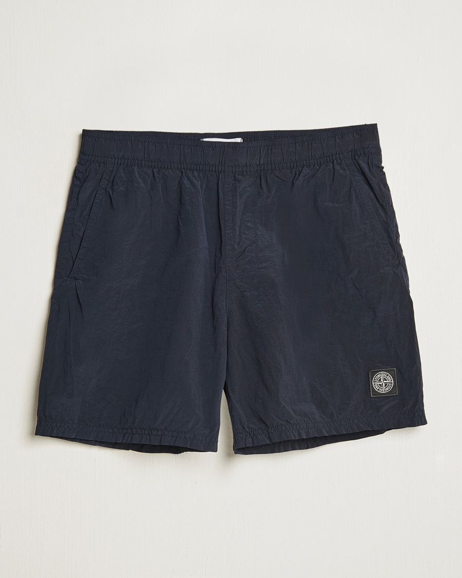 Hombres | Bañadores | Stone Island | Nylon Metal Econyl Swimshorts Navy Blue