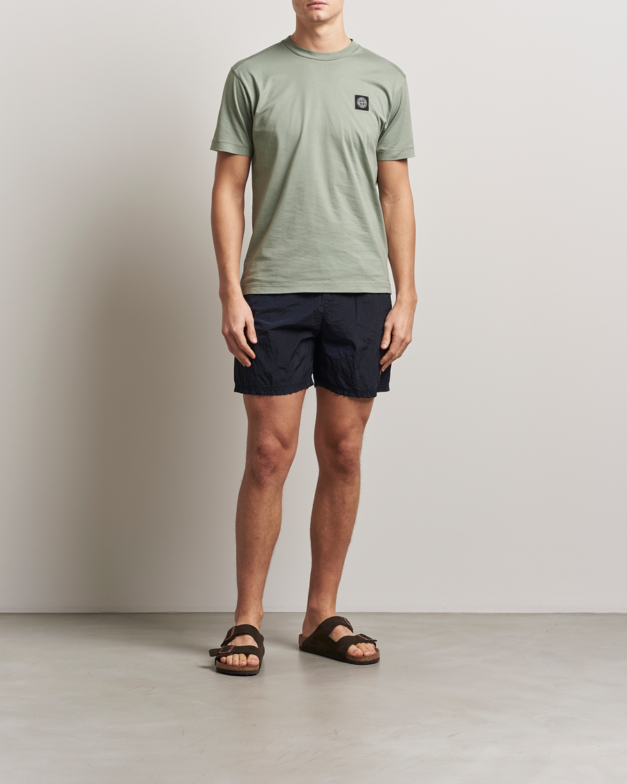 Hombres | Bañadores | Stone Island | Nylon Metal Econyl Swimshorts Navy Blue