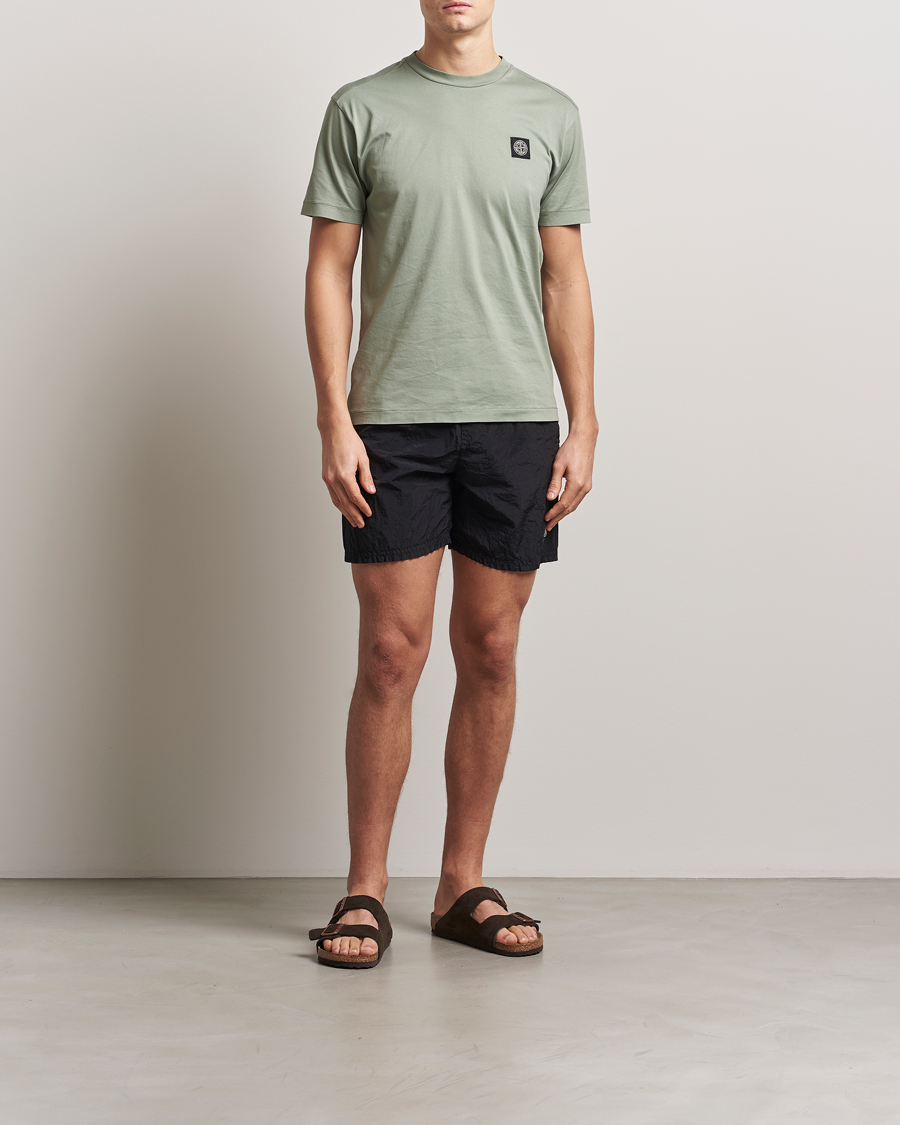 Hombres | Bañadores | Stone Island | Nylon Metal Econyl Swimshorts Black