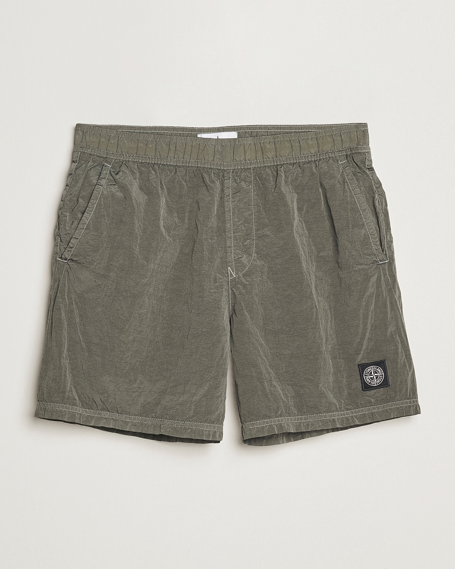 Hombres | Bañadores | Stone Island | Nylon Metal Econyl Swimshorts Military Green