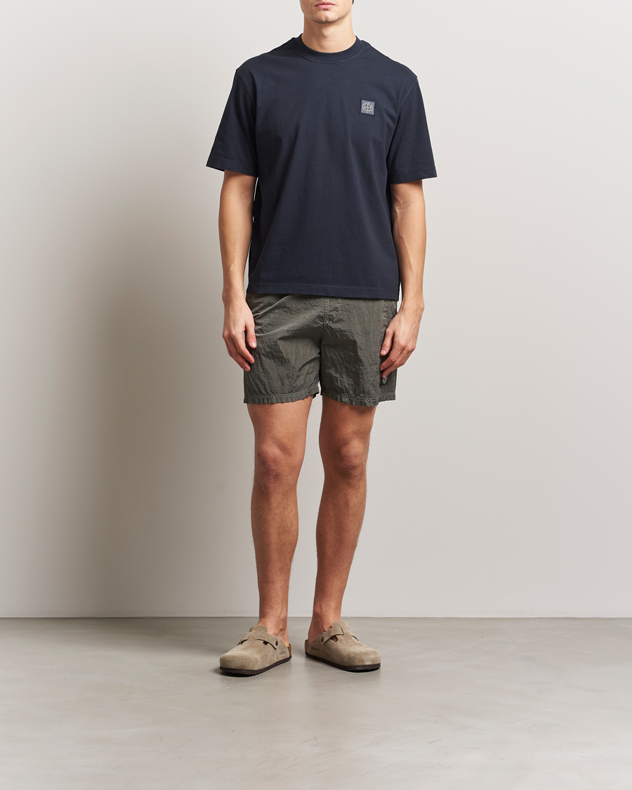 Hombres | Bañadores | Stone Island | Nylon Metal Econyl Swimshorts Military Green