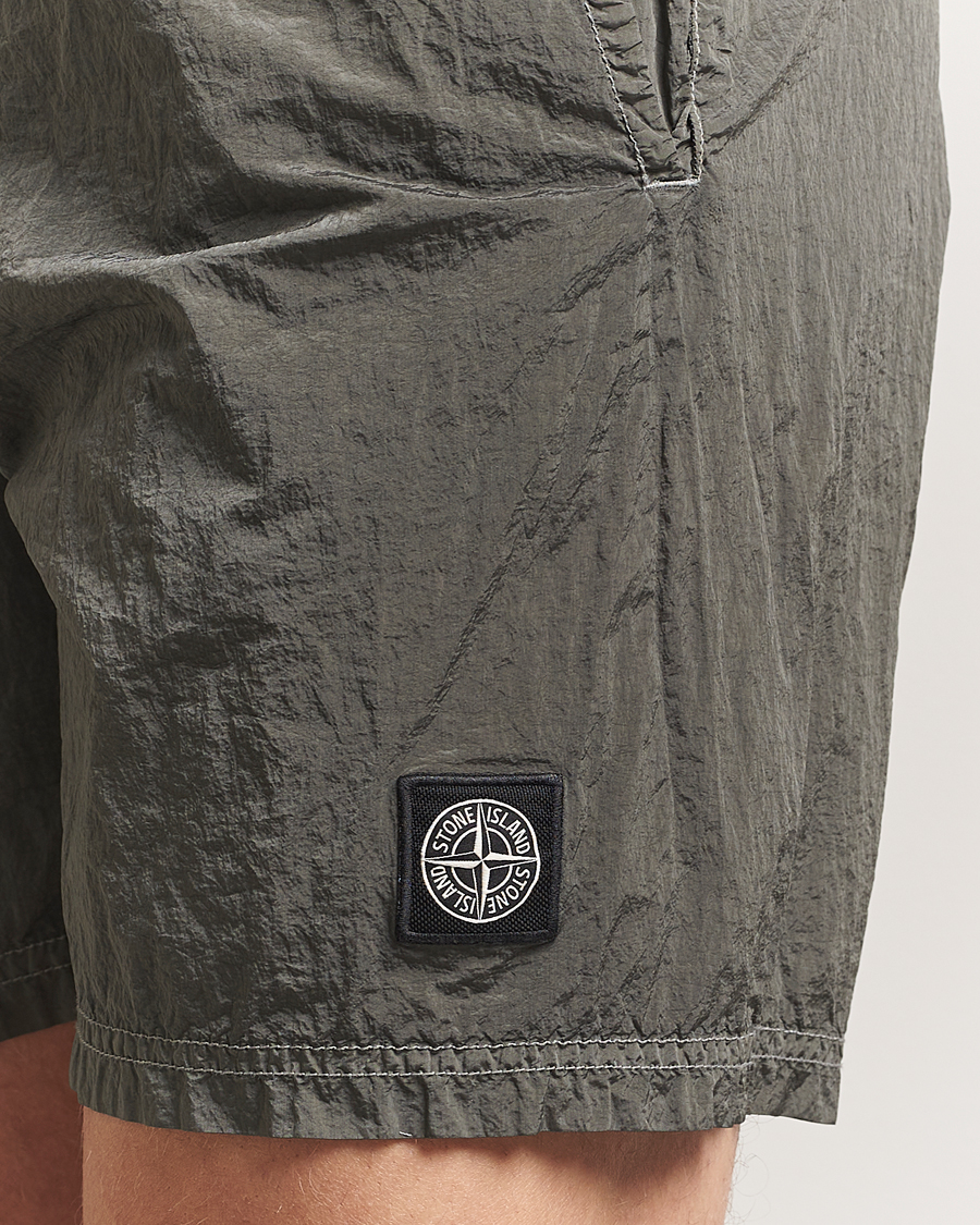 Hombres | Bañadores | Stone Island | Nylon Metal Econyl Swimshorts Military Green
