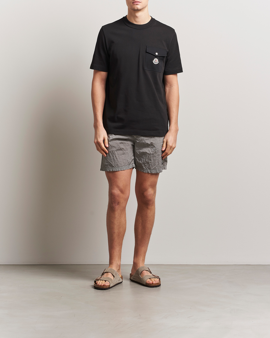 Hombres | Bañadores | Stone Island | Nylon Metal Econyl Swimshorts Pearl Grey