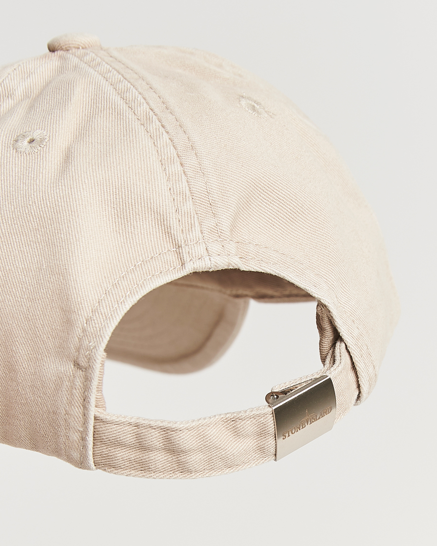 Hombres | Stone Island Cotton Gabardine Cap Desert | Stone Island | Cotton Gabardine Cap Desert