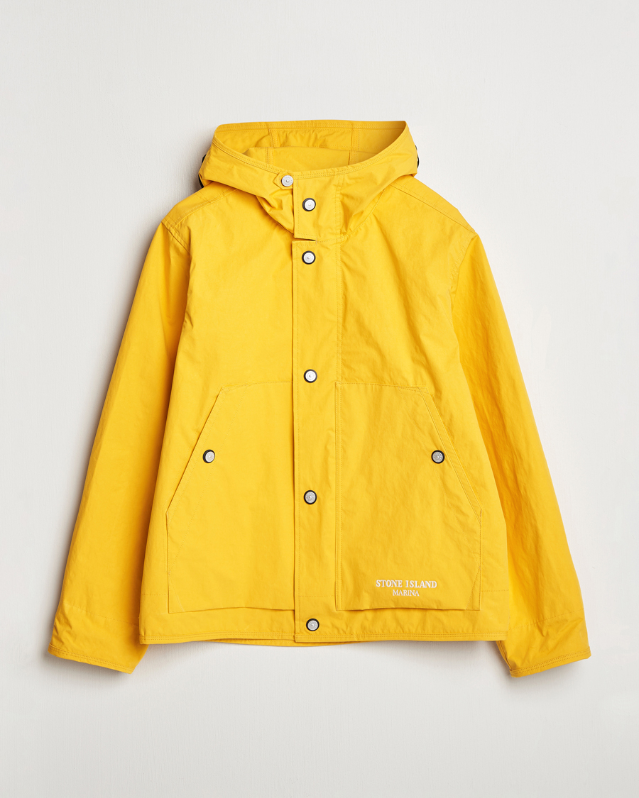 Hombres | Abrigos y chaquetas | Stone Island | Marina Aluminum Tela Jacket Ochre