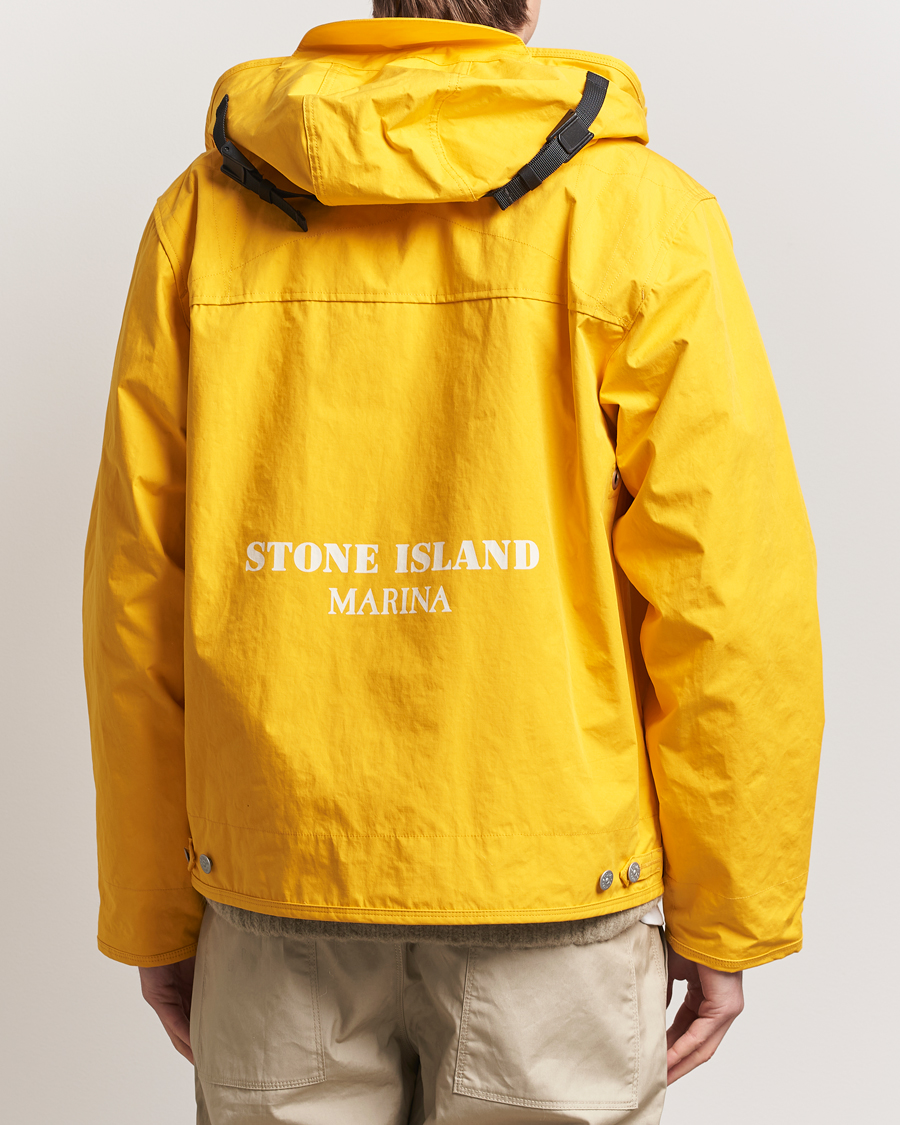 Hombres | Abrigos y chaquetas | Stone Island | Marina Aluminum Tela Jacket Ochre