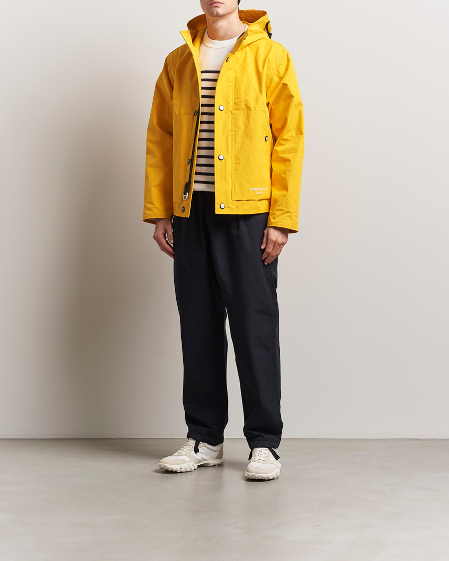 Hombres | Pantalones | Stone Island | Marina Organic Cotton Tela Pants Navy Blue