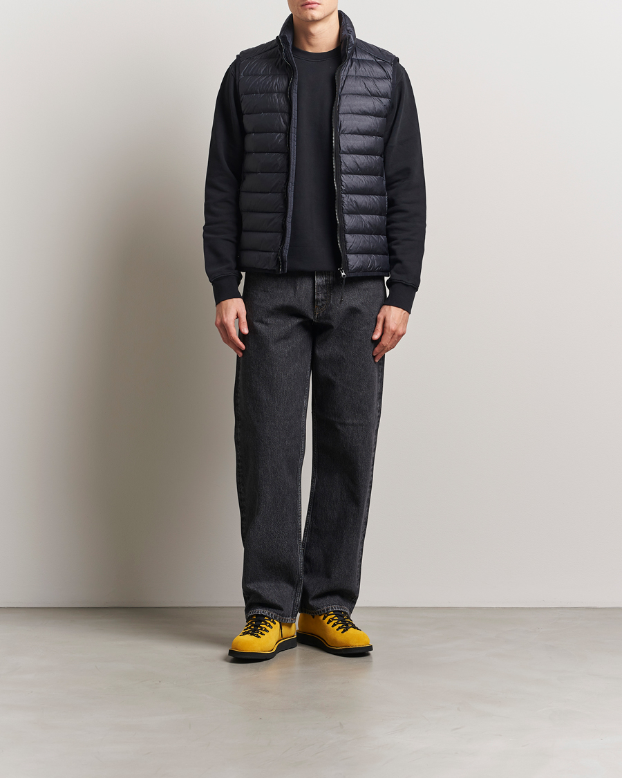 Hombres | Abrigos y chaquetas | Stone Island | Nylon Down Vest Navy Blue