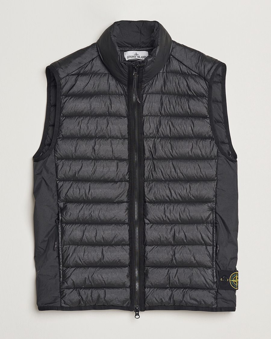 Hombres | Abrigos y chaquetas | Stone Island | Nylon Down Vest Black