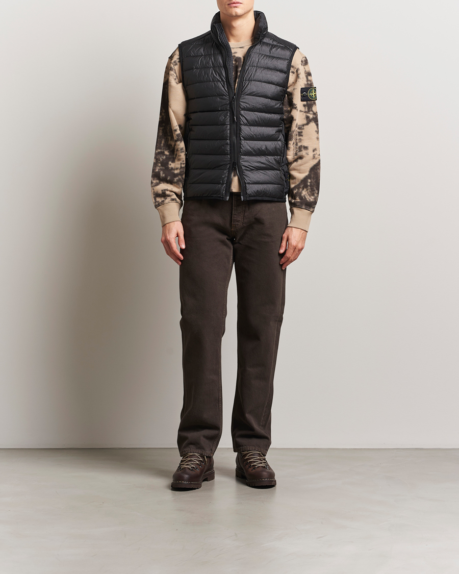 Hombres | Abrigos y chaquetas | Stone Island | Nylon Down Vest Black