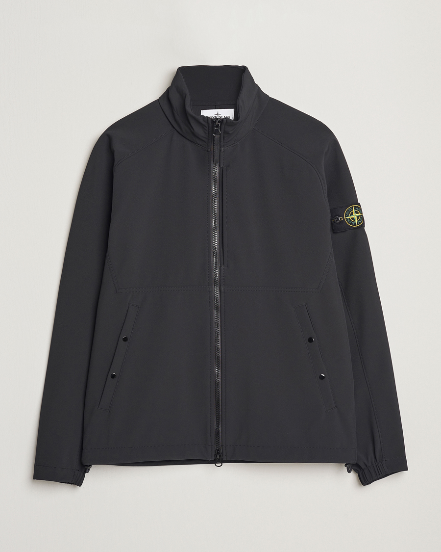 Hombres | Abrigos y chaquetas | Stone Island | Soft Shell Jacket Black